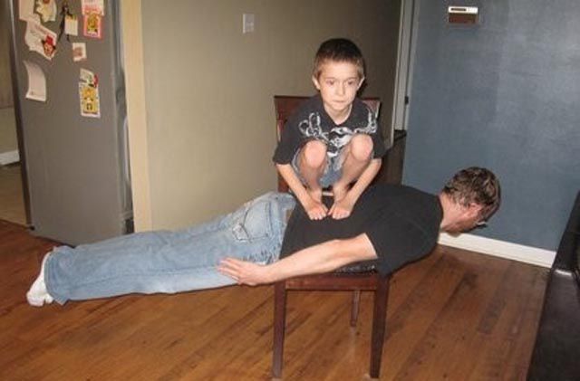Owling:  Planking!